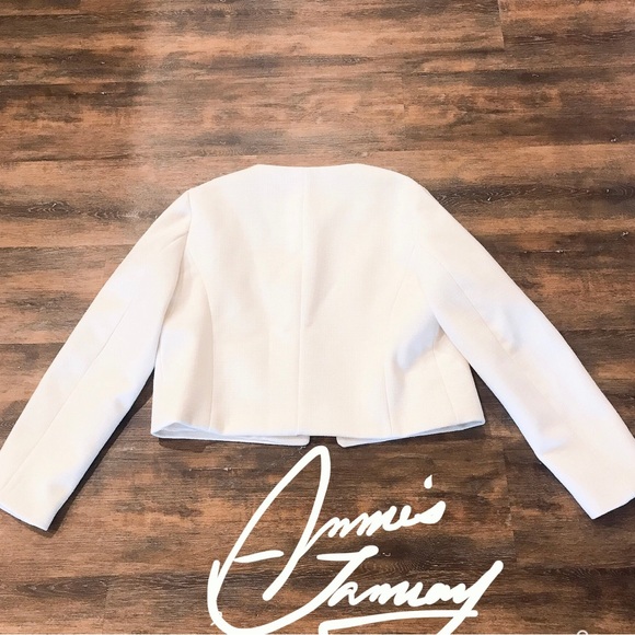 ZARA Women's Cropped Flap Jacket(Ecru, US M, L/EUR M, L) - Picture 13 of 13